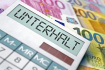 Schriftzug Unterhalt